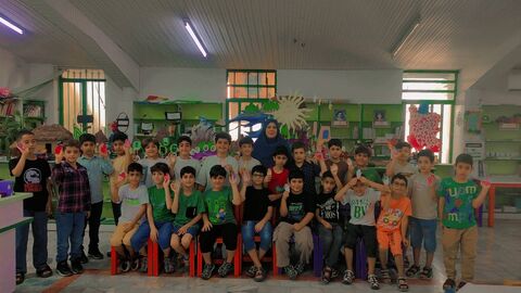 گزارش تصویری «قصهگویی با کاروان کربلا»؛ روایت عاشورا از نگاه حضرت رقیه (س)