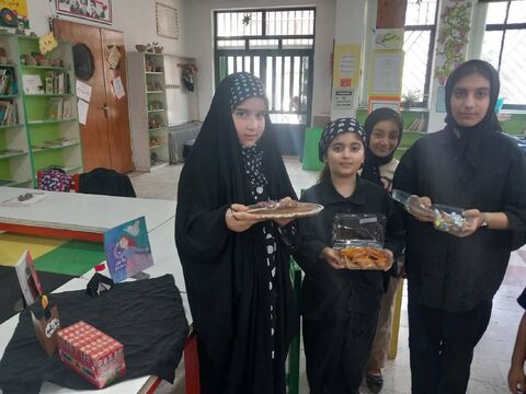 گزارش تصویری «قصهگویی با کاروان کربلا»؛ روایت عاشورا از نگاه حضرت رقیه (س)