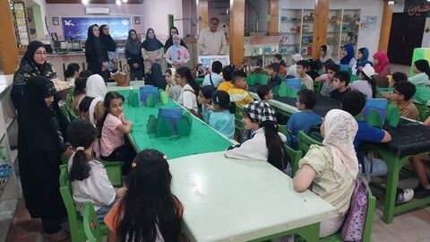 گزارش تصویری «قصه‌گویی با کاروان کربلا»؛ روایت عاشورا از نگاه حضرت رقیه (س)