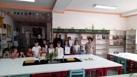 گزارش تصویری «قصهگویی با کاروان کربلا»؛ روایت عاشورا از نگاه حضرت رقیه (س)