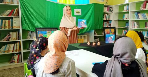 گزارش تصویری «قصهگویی با کاروان کربلا»؛ روایت عاشورا از نگاه حضرت رقیه (س)