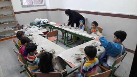 گزارش تصویری «قصهگویی با کاروان کربلا»؛ روایت عاشورا از نگاه حضرت رقیه (س)