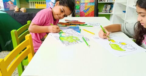 گزارش تصویری «قصهگویی با کاروان کربلا»؛ روایت عاشورا از نگاه حضرت رقیه (س)