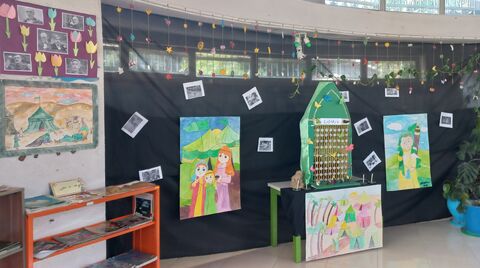 گزارش تصویری «قصهگویی با کاروان کربلا»؛ روایت عاشورا از نگاه حضرت رقیه (س)