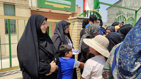 سفر فرهنگی زیارتی اعضای دختر کانون دولت‌آباد نمین به مشهد مقدس