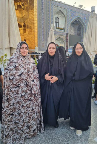 سفر فرهنگی زیارتی اعضای دختر کانون دولت‌آباد نمین به مشهد مقدس