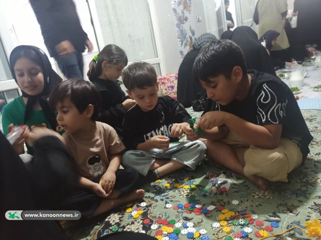 سفیر اربعین کانون گلستان، همراه کودکان در مسیر کربلا