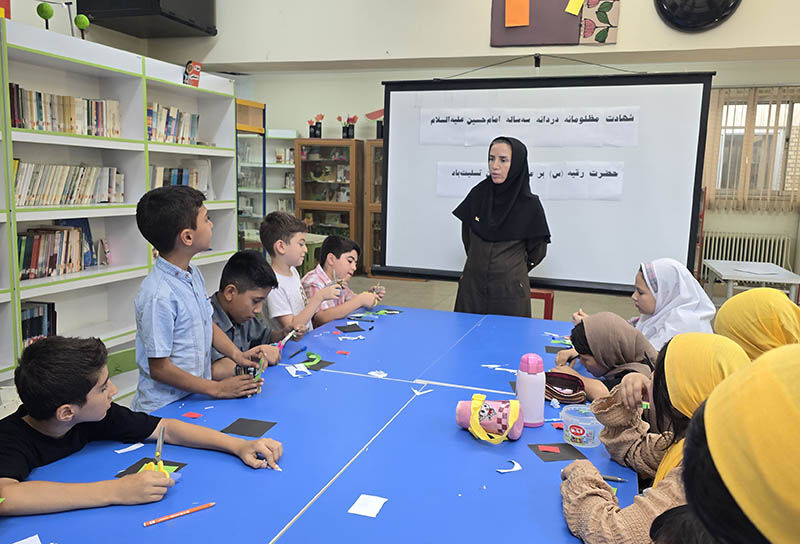 برگزاری ویژهبرنامه «با کاروان کربلا»؛ اعضای مراکز کانون اردبیل با حضرت رقیه (س) همصدا شدند