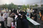 حضور کانون استان آذربایجان غربی در عزای دختر سه‌ ساله‌ی کربلا