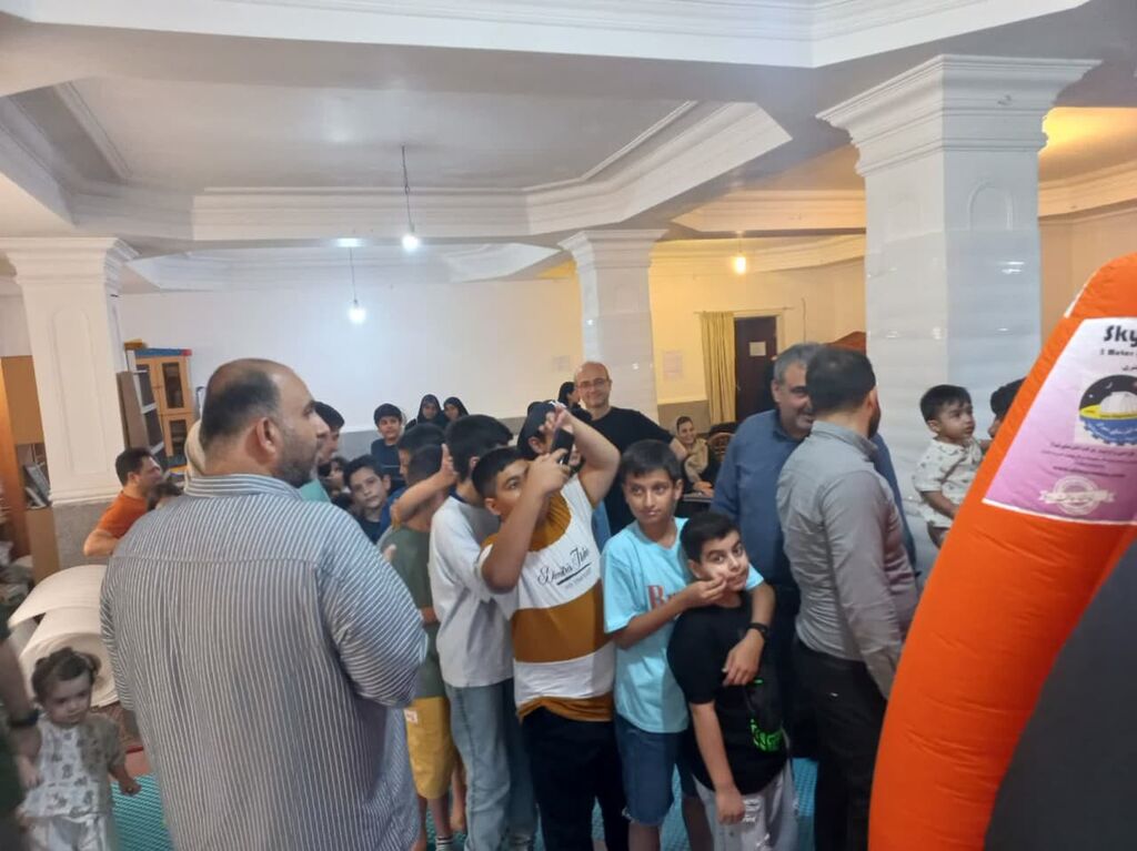 کودکان محله صیاد، میهمان کاروان فرهنگی کانون پرورش فکری