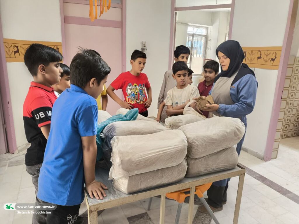 «مرکز تخصصی سفال» کانون سیستان و بلوچستان تجربهای بهیادماندنی برای اعضای کانون