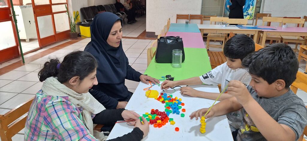 شادی،هدیهی کانون پرورش فکری یاسوج به کودکان با نیازهای ویژه