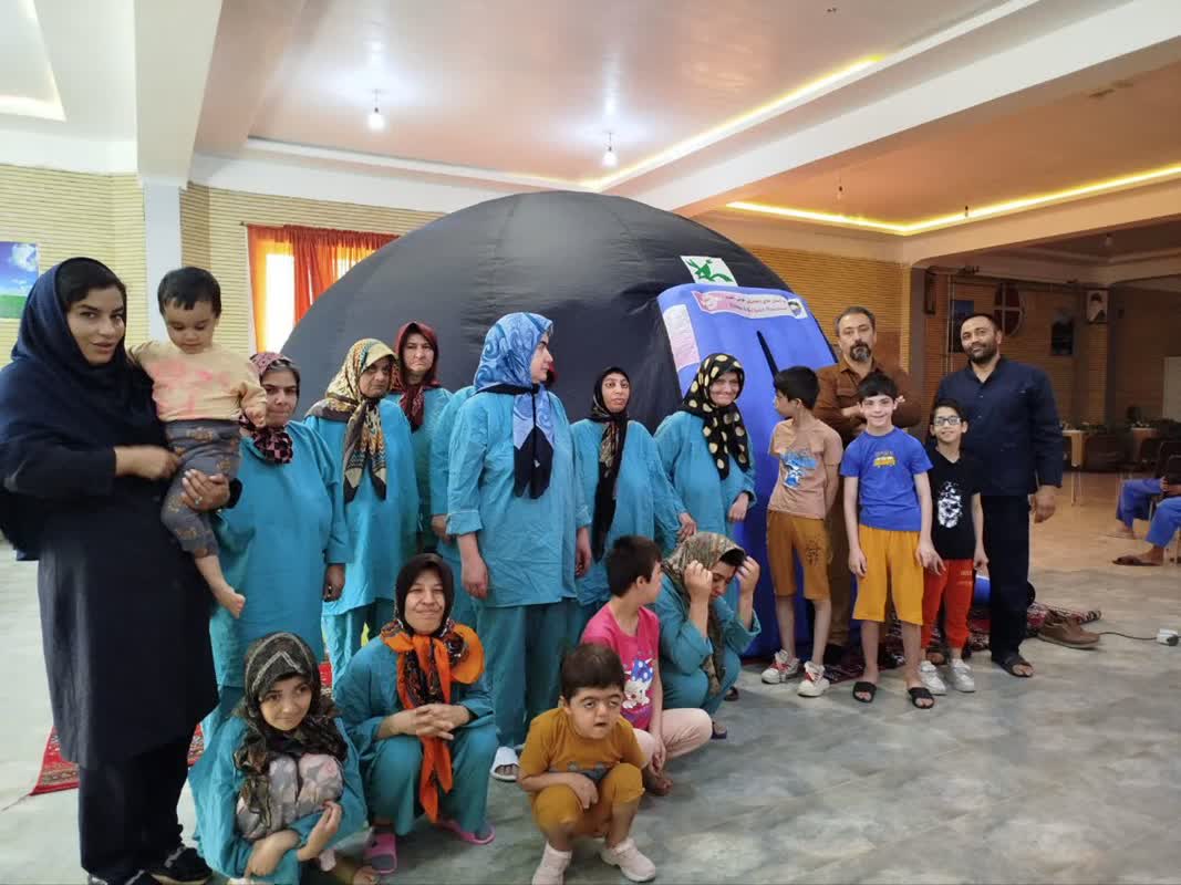 چتر آسمان نمای سیار کانون استان مرکزی برای توان خواهان باز شد