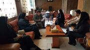 دیدار رییس اداره استثنایی آموزش و پرورش با سرپرست کانون کرمانشاه