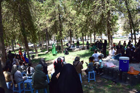 دومین اجرای کاروان مراکز سیار کانون پرورش فکری لرستان در خرم‌آباد