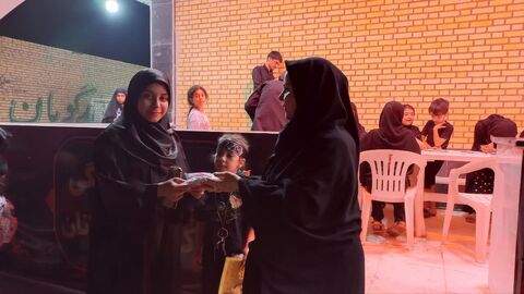 موکب اربعینی کانون پرورش فکری خوزستان در مرز چذابه «روز اول»