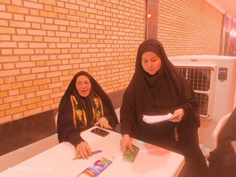 موکب اربعینی کانون پرورش فکری خوزستان در مرز چذابه «روز اول»