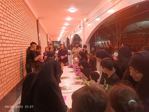 موکب اربعینی کانون پرورش فکری خوزستان در مرز چذابه «روز اول»