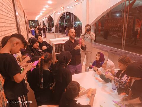 موکب اربعینی کانون پرورش فکری خوزستان در مرز چذابه «روز اول»