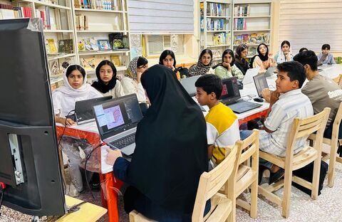کارگاه های تابستانه مرکز سیریک از قاب دوربین