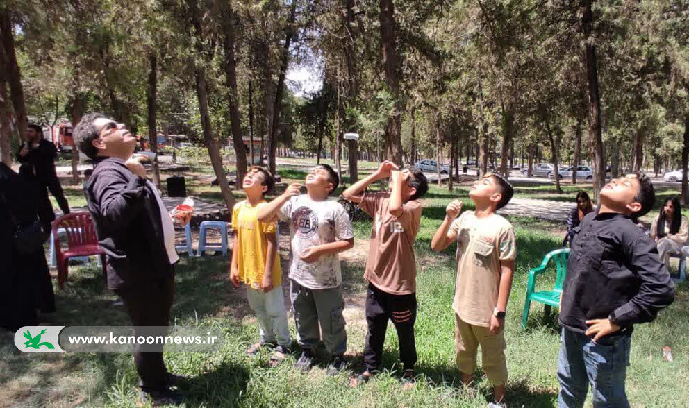 دومین اجرای کاروان مراکز سیار کانون پرورش فکری لرستان در خرم‌آباد