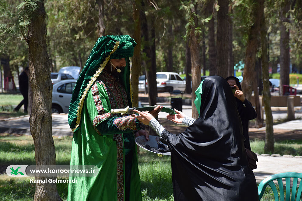 دومین اجرای کاروان مراکز سیار کانون پرورش فکری لرستان در خرم‌آباد