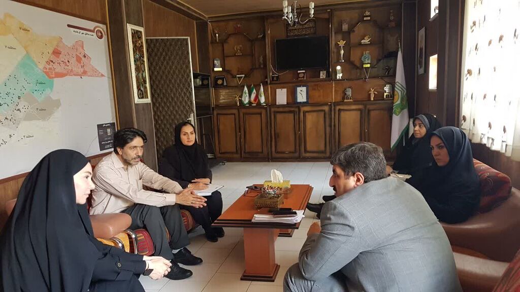 دیدار رییس اداره استثنایی آموزش و پرورش با سرپرست کانون کرمانشاه