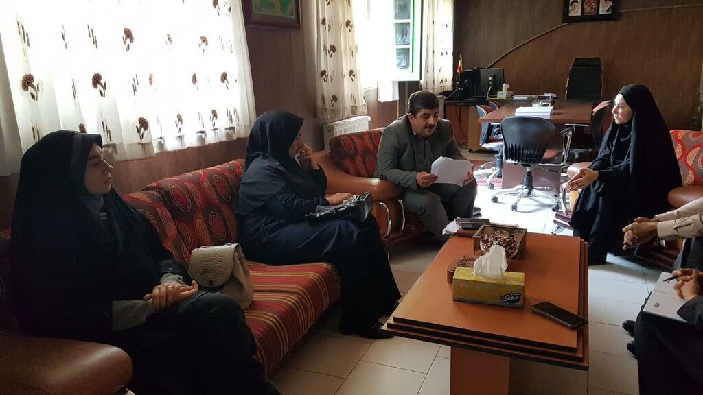 دیدار رییس اداره استثنایی آموزش و پرورش با سرپرست کانون کرمانشاه