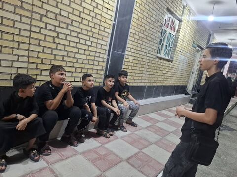 موکب اربعینی کانون پرورش فکری خوزستان در مرز چذابه «روز دوم»