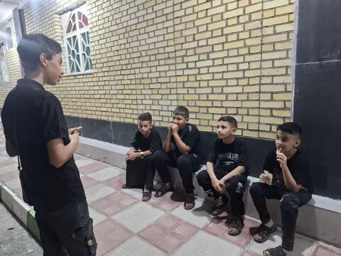 موکب اربعینی کانون پرورش فکری خوزستان در مرز چذابه «روز دوم»