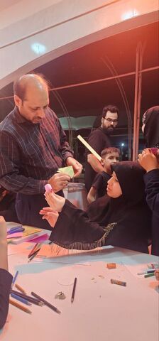 موکب اربعینی کانون پرورش فکری خوزستان در مرز چذابه «روز دوم»