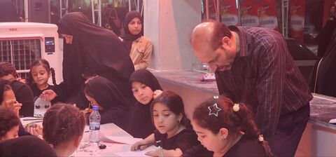 موکب اربعینی کانون پرورش فکری خوزستان در مرز چذابه «روز دوم»