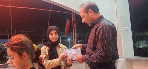 موکب اربعینی کانون پرورش فکری خوزستان در مرز چذابه «روز دوم»
