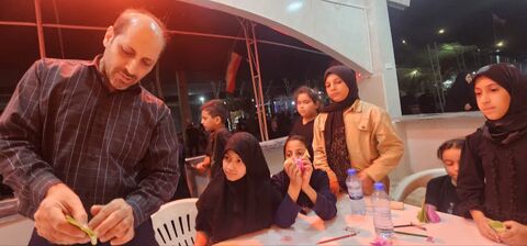 موکب اربعینی کانون پرورش فکری خوزستان در مرز چذابه «روز دوم»