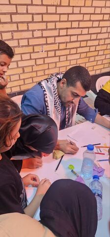 موکب اربعینی کانون پرورش فکری خوزستان در مرز چذابه «روز دوم»