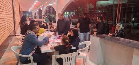 موکب اربعینی کانون پرورش فکری خوزستان در مرز چذابه «روز دوم»