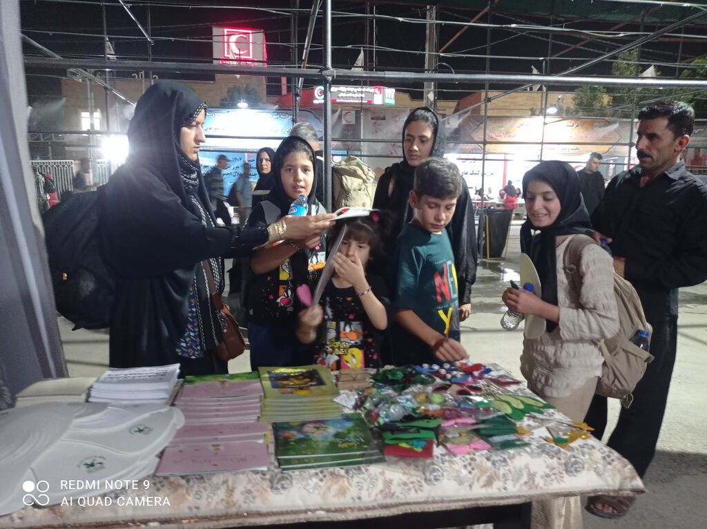 کانون پرورش فکری استان ایلام درچهارمین سال میزبانی از زائران کربلا