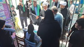 حضور مسئولان بلندپایه کشوری و استان در موکب کانون کنگاور