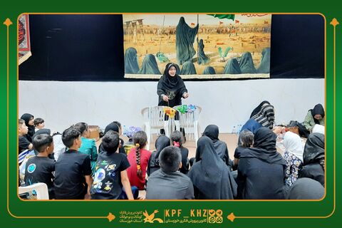 موکب اربعینی کانون پرورش فکری خوزستان در مرز چذابه «روز سوم»