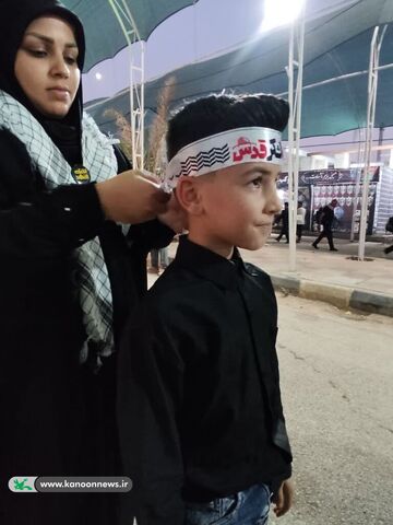 موکب اربعینی کانون پرورش فکری خوزستان در مرز چذابه «روز سوم»