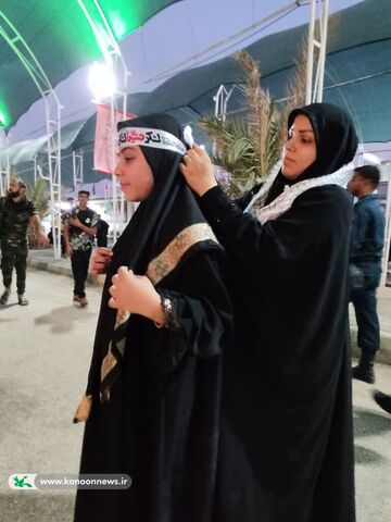 موکب اربعینی کانون پرورش فکری خوزستان در مرز چذابه «روز سوم»