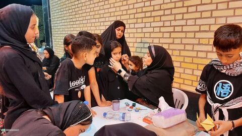 موکب اربعینی کانون پرورش فکری خوزستان در مرز چذابه «روز سوم»