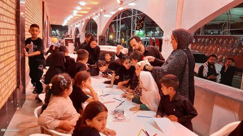 موکب اربعینی کانون پرورش فکری خوزستان در مرز چذابه «روز سوم»