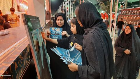 موکب اربعینی کانون پرورش فکری خوزستان در مرز چذابه «روز سوم»