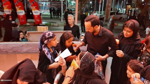 موکب اربعینی کانون پرورش فکری خوزستان در مرز چذابه «روز سوم»