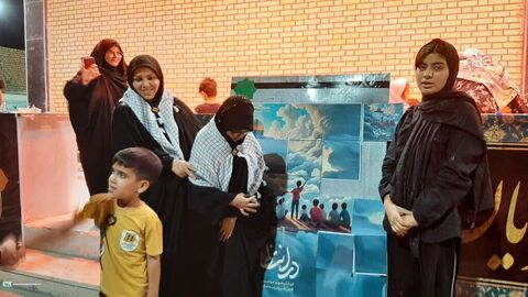 موکب اربعینی کانون پرورش فکری خوزستان در مرز چذابه «روز سوم»