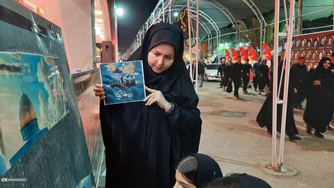 موکب اربعینی کانون پرورش فکری خوزستان در مرز چذابه «روز سوم»