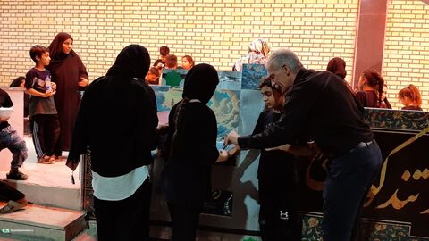 موکب اربعینی کانون پرورش فکری خوزستان در مرز چذابه «روز سوم»