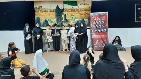 موکب اربعینی کانون پرورش فکری خوزستان در مرز چذابه «روز سوم»