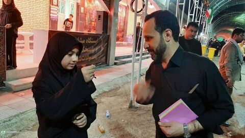 موکب اربعینی کانون پرورش فکری خوزستان در مرز چذابه «روز سوم»